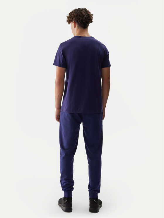 4F 4F Melegítő alsó 4FWSS24TTROM603 Sötétkék Regular Fit