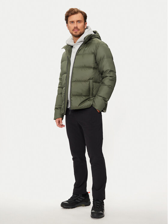 4F 4F Pehelykabát 4FWAW24TDJAM513 Zöld Regular Fit