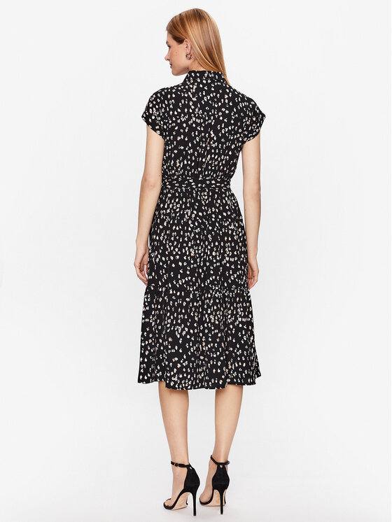 DKNY DKNY Rochie de zi DD3E2039 Negru Regular Fit