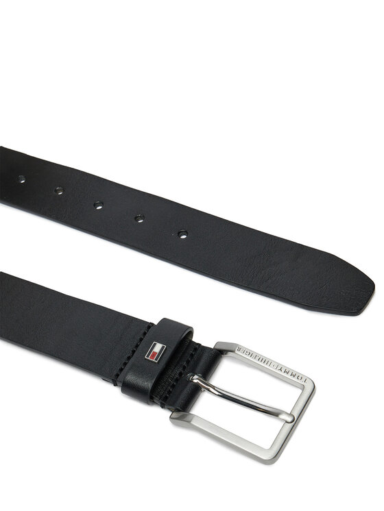 Tommy Hilfiger Tommy Hilfiger Ζώνη Ανδρική Oliver AM0AM12554 Μαύρο