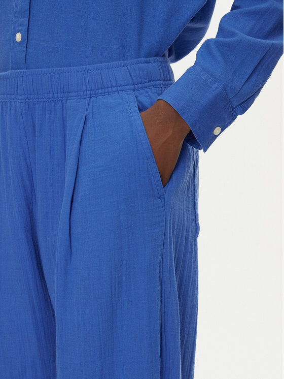 Gap Gap Spodnie materiałowe 713952-05 Niebieski Regular Fit