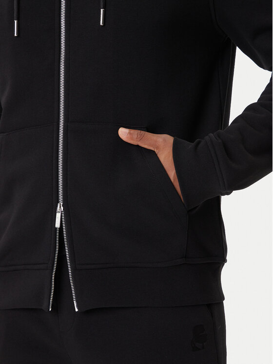 KARL LAGERFELD KARL LAGERFELD Bluză 705751 500900 Negru Regular Fit