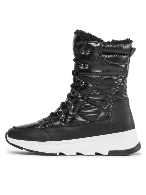 Geox Geox Snehule D Falena B Abax B D26HXB 043FU C9999 Čierna