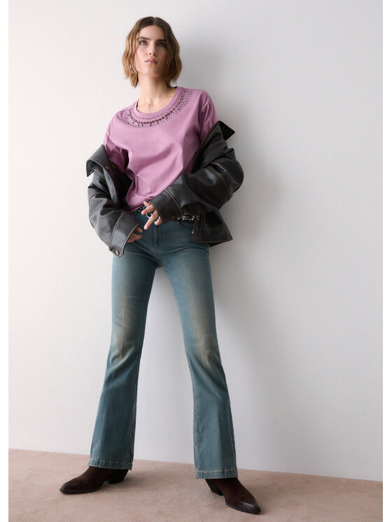 Liu Jo Liu Jo Jeansy UF6058D03757L128 Niebieski jasny Regular Fit