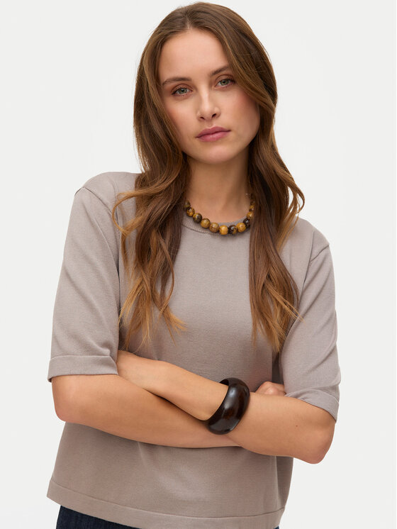 Vero Moda Vero Moda Džemper Silje 10320460 Siva Oversize