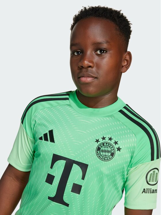 adidas adidas Koszulka techniczna FC Bayern 25/26 Goalkeeper Jersey Zielony Regular Fit