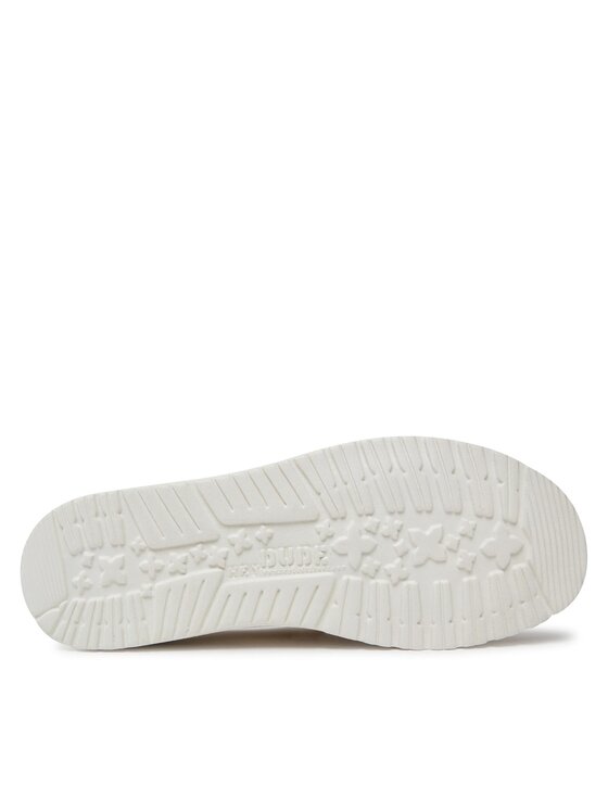 Hey Dude Hey Dude Sneakersy Hey Dude Wally Break Stitch Biały