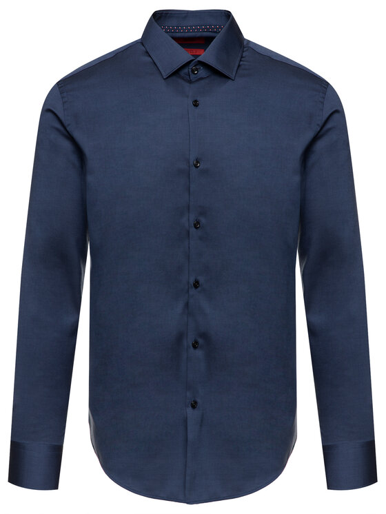 HUGO Hugo Сорочка 50415289 синій Slim Fit