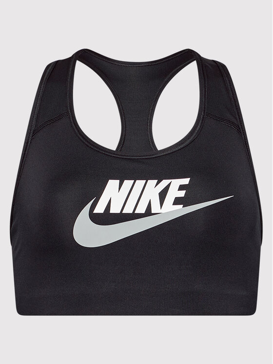 Nike Nike Biustonosz sportowy Dri-FIT Swoosh DM0579 Czarny