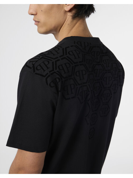 PHILIPP PLEIN PHILIPP PLEIN T-Shirt 29719 Czarny Regular Fit