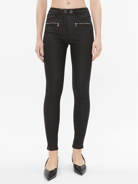 Morgan Morgan Szövet nadrág 232-PBRADY Fekete Skinny Fit
