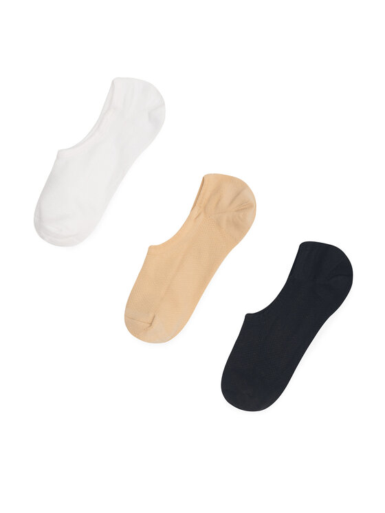 Set de 3 perechi de șosete scurte de damă JENNY 4WB-003-AW23 (3-pack) Colorat
