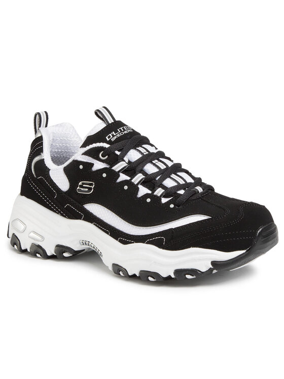 Skechers Skechers Sneakersy D'lites 52675/BKW Čierna