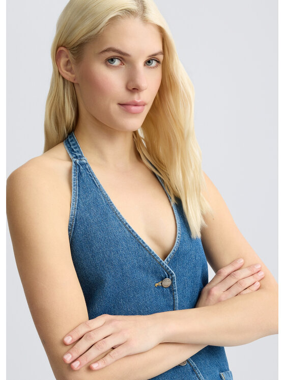 Liu Jo Liu Jo Top UA5255D428678873 Celeste Regular Fit