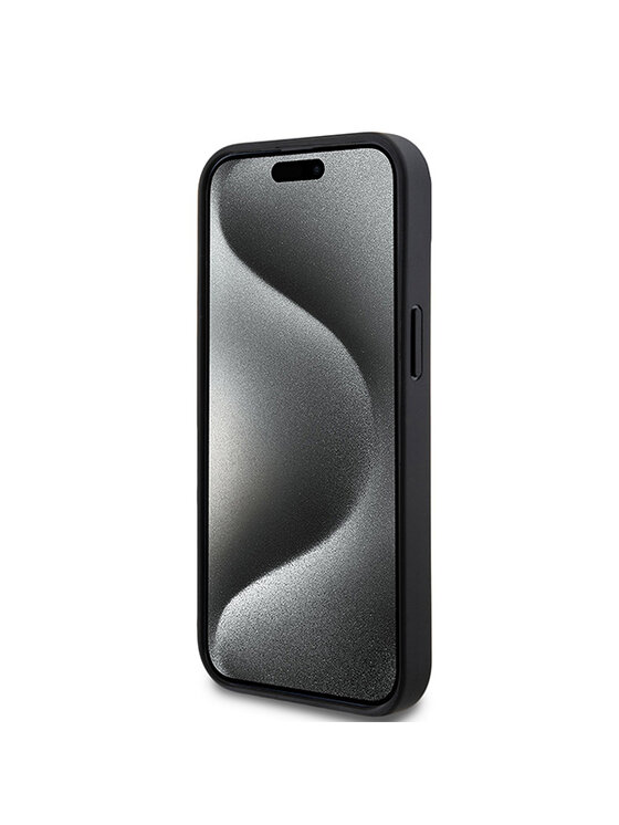 DKNY DKNY Etui na telefon Apple iPhone 15 Plus Czarny