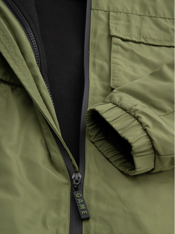 Coccodrillo Coccodrillo Übergangsjacke WC5152402OBJ Khakifarben Regular Fit