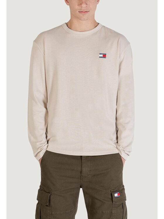 Tommy Jeans Tommy Jeans T-shirt DM0DM22668 Beige Casual Fit