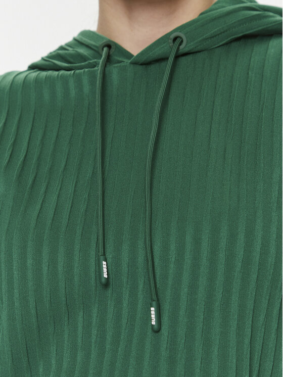 Guess Guess Felpa Anneka V4RQ03 KC2U2 Verde Regular Fit