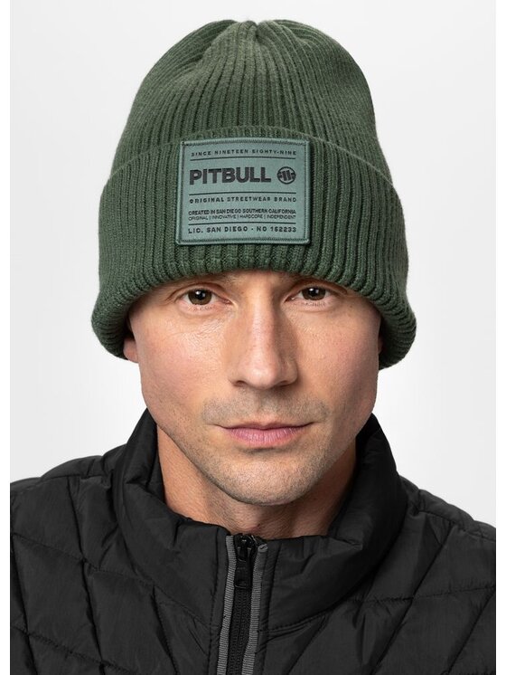 PITBULL PITBULL Czapka Pitbull Dock Zielony
