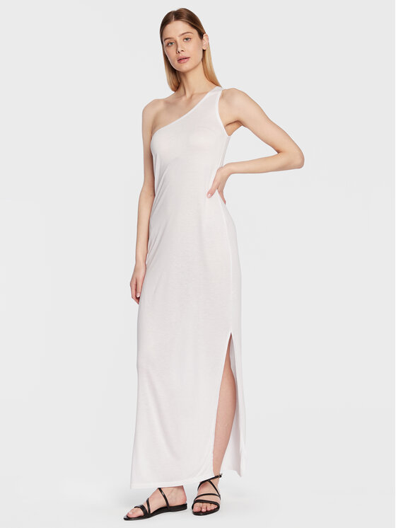 Női Strand ruha Calvin Klein Swimwear, Méret: S, Fehér, KW0KW02098