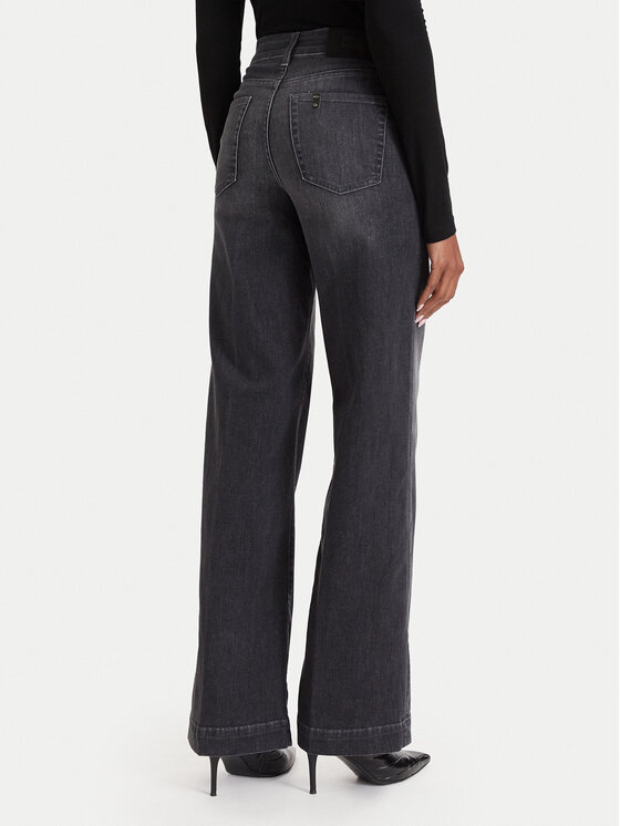 Liu Jo Liu Jo Džínsy Regular UF6061 DS081 Čierna Flare Fit