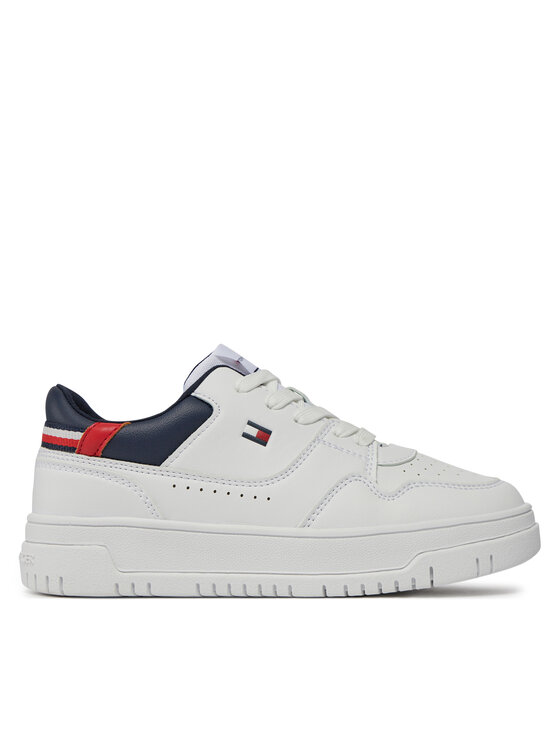 Sneakers Tommy Hilfiger Low Cut Lace-Up Sneaker T3X9-33367-1355 S White