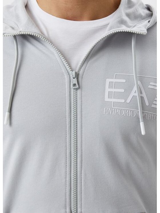 EA7 Emporio Armani EA7 Emporio Armani Mikina 3RPM53 PJ05Z 1941 Sivá Regular Fit