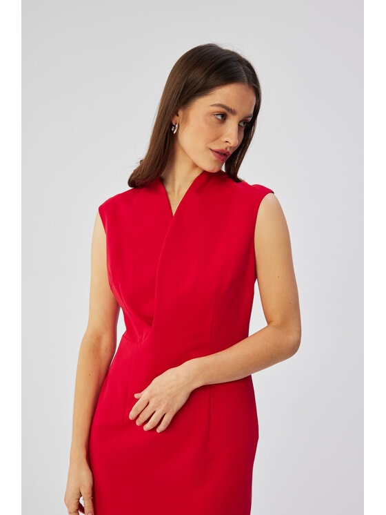Stylove Stylove Sukienka wieczorowa S360 Czerwony Comfortable Fit