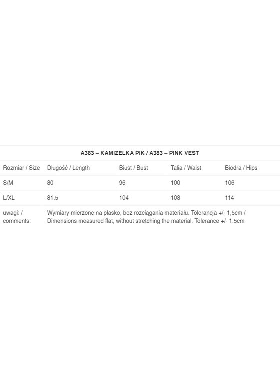 Awama Awama Vesta A383 Červená Basic Fit