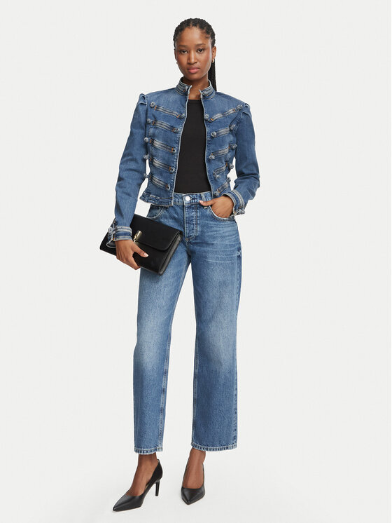 Liu Jo Liu Jo Дънки Selected by Gigi Hadid ZB7304 D4854 Тъмносин Cropped Leg