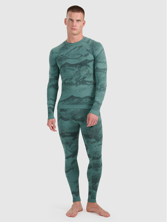 4F 4F Bielizna termoaktywna dolna SKI PERFORMANCE Khaki