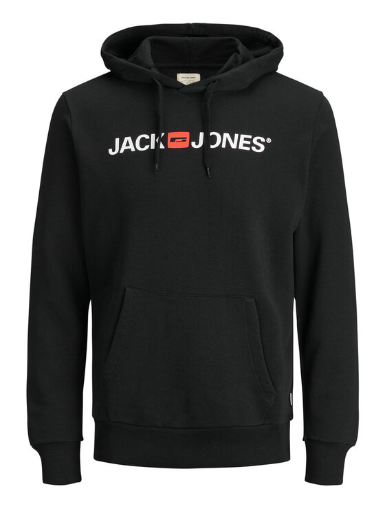 Jack&Jones Jack&Jones Μπλούζα Corp Old Logo 12137054 Μαύρο Regular Fit