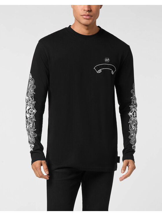 PHILIPP PLEIN PHILIPP PLEIN T-Shirt 26205 Černá Regular Fit
