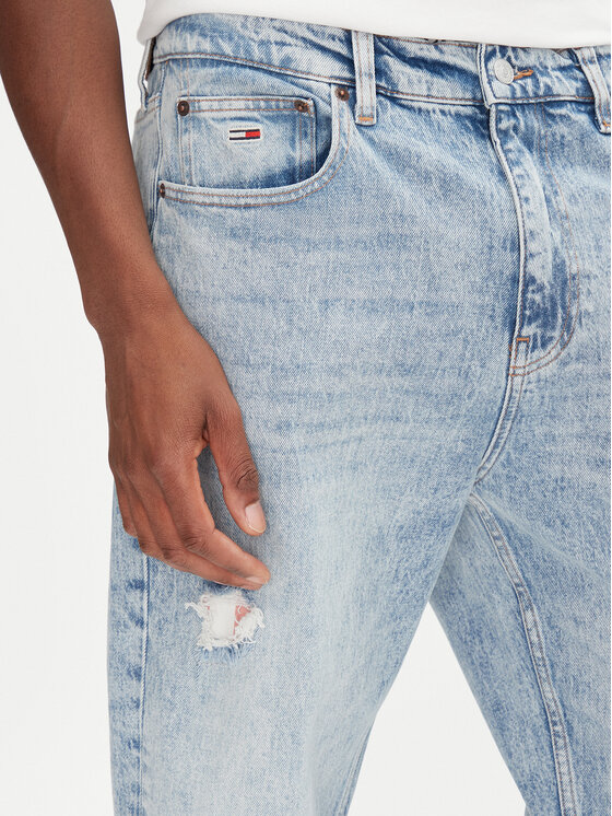 Tommy Jeans Tommy Jeans Traperice Otis DM0DM21026 Plava Straight Fit