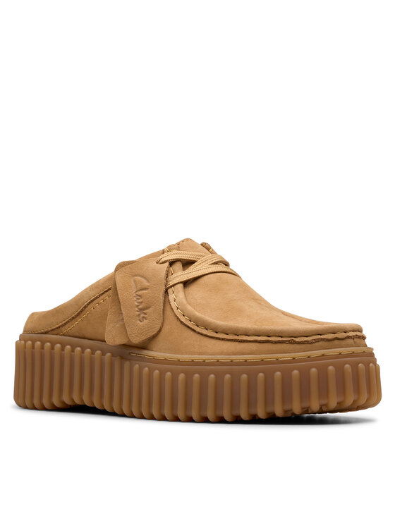 Clarks Clarks Natikači Torhill Mule 26181196 Rjava