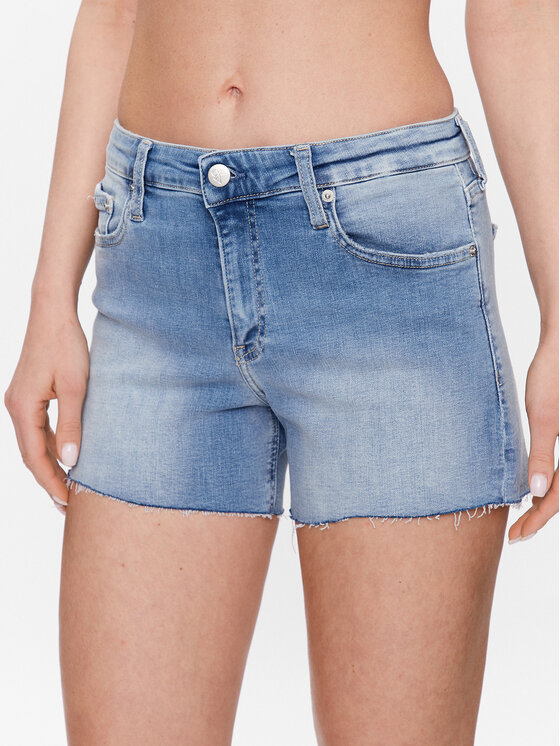 Calvin Klein Jeans Calvin Klein Jeans Džínové šortky J20J220644 Modrá Regular Fit