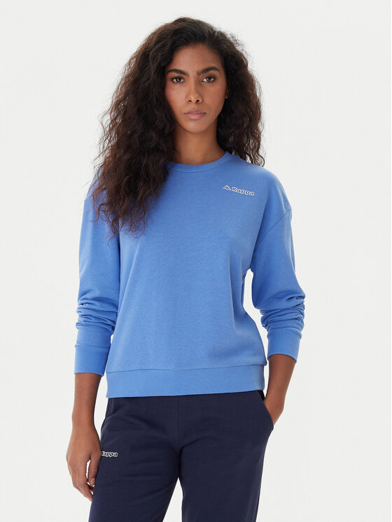Kappa Kappa Pulóver Logo Fekka 371M5EW Kék Regular Fit
