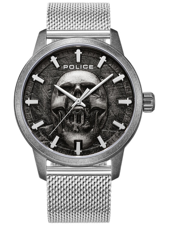 Police Police Zegarek POLICE PL.PEWJG0005505 Srebrny