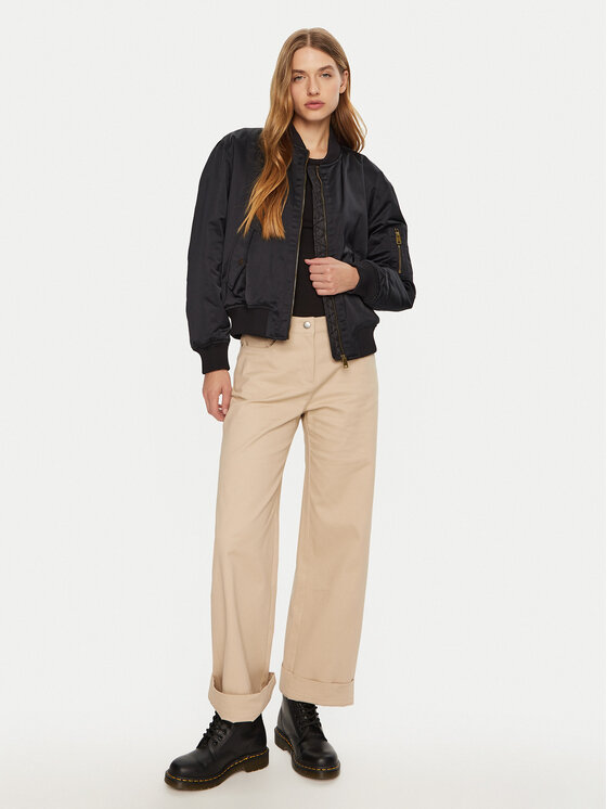 Champion Champion Kurtka bomber 117578 Czarny Custom Fit