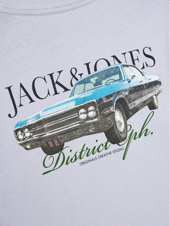 Jack&Jones Junior Jack&Jones Junior T-shirt Boston 12274897 Plava Relaxed Fit