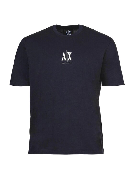 Armani Exchange Armani Exchange T-Shirt 28480 Niebieski Comfort Fit