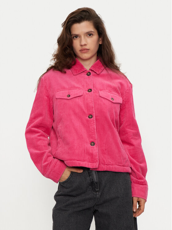 United Colors Of Benetton United Colors Of Benetton Hemdjacke 2HKTDN06O Rosa Regular Fit