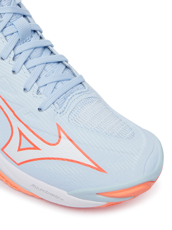 Mizuno Mizuno Sálovky Wave Lightning Elite Mid V1GC2605 Světle modrá