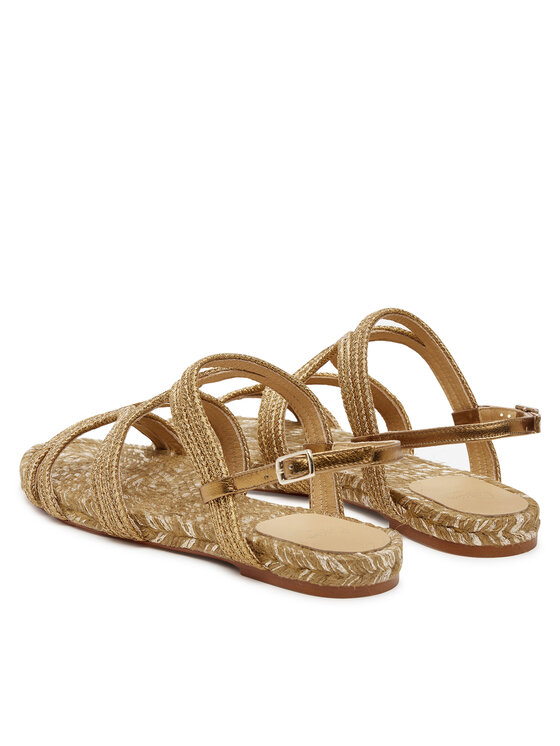 Castañer Castañer Espadryle Pitra/266 025585 Złoty