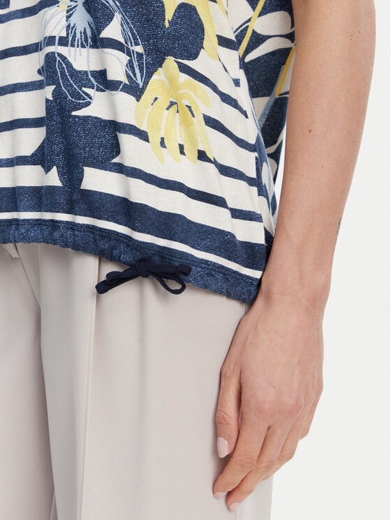 Olsen Olsen T-Shirt 11105022 Tmavomodrá Regular Fit