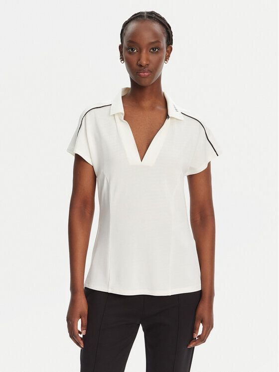 Liu Jo Sport Liu Jo Sport Póló TA5183 J4883 Fehér Regular Fit