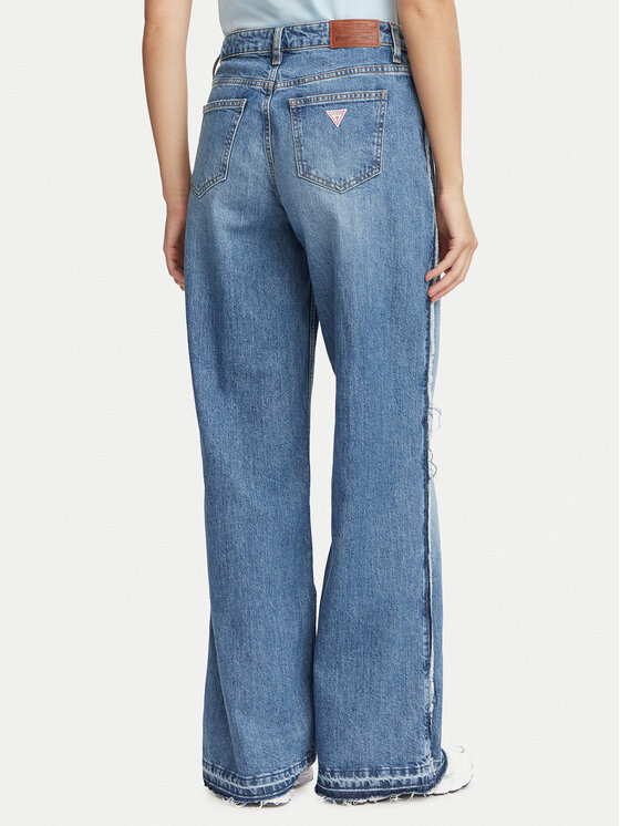 Guess Jeans Guess Jeans Teksad W6BA18 D1795 Sinine Wide Leg
