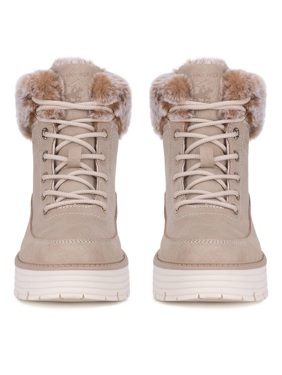 Beverly Hills Polo Club Beverly Hills Polo Club Schnürschuhe V12-703 Beige