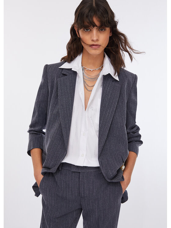 Liu Jo Liu Jo Giacca da abito CF5252T054AC3781 Celeste Regular Fit