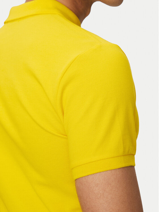 Polo Ralph Lauren Polo Ralph Lauren Polo 710536856446 Żółty Slim Fit